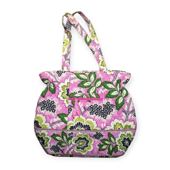 Vera Bradley Priscilla Pink Shoulder Bag - Picture 2 of 10
